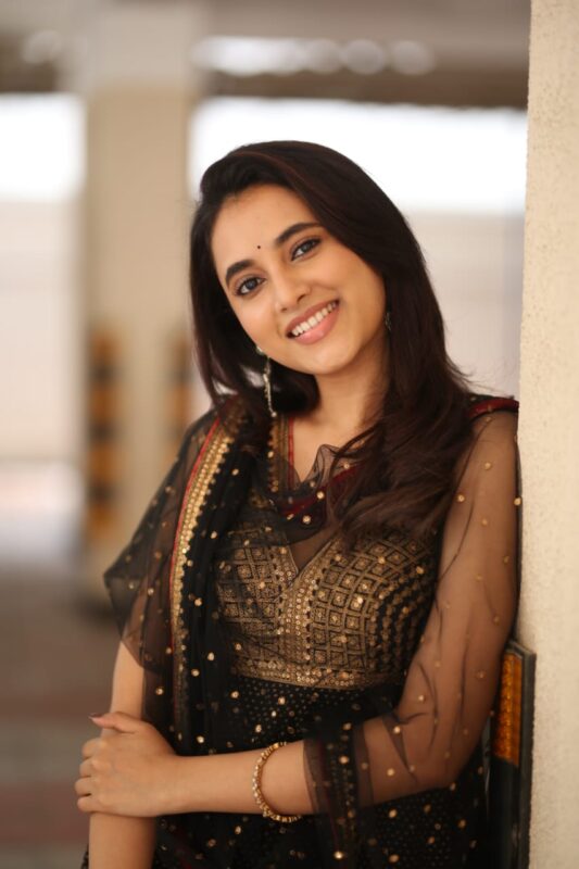 Priyanka Mohan promotional photo for 666 Operation Dream Theatre film