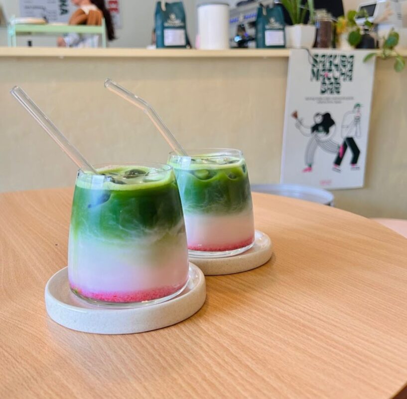 Sakura Matcha Bar Bengaluru: A Calm Japanese-Inspired Escape for Matcha Lovers Sakura Matcha Bar Bengaluru minimalist Japanese café interior