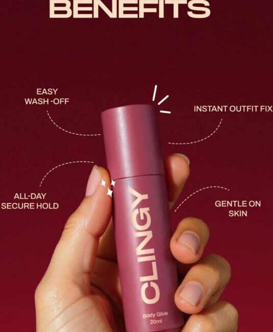 Body Glue Worth It? The Viral Fashion Fix Explained Body Glue Worth It review showing how body glue holds outfit in place