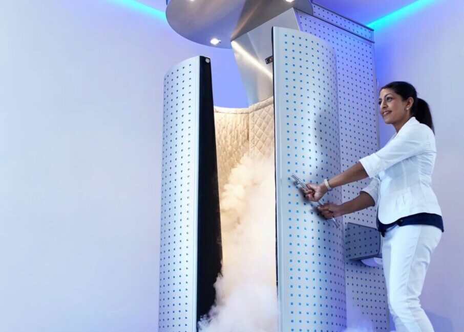 Cryotherapy for Weight Loss: The Trending Cold Therapy Everyone Is Talking About cryotherapy for weight loss session inside a cold chamber
