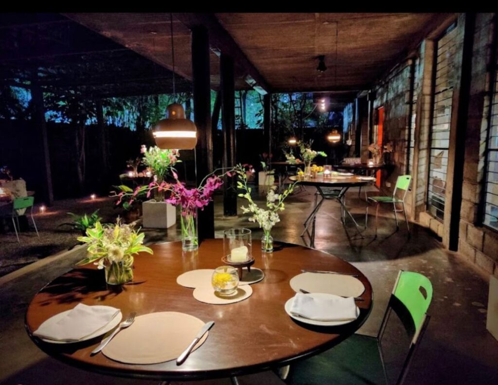 Grasshopper Bengaluru Private Dining: A Quiet, Luxurious Escape for Food Lovers Grasshopper Bengaluru private dining farmhouse restaurant exterior