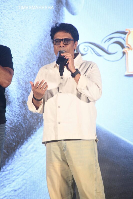 Devil Film Press Meet Gallery: Exclusive Behind-the-Scenes from the Media Event Exclusive Times Mahesha coverage badge at Devil press event