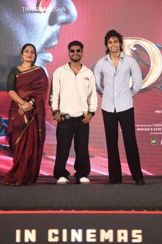 Devil Film Press Meet Gallery: Exclusive Behind-the-Scenes from the Media Event Behind-the-scenes preparation at the press meet venue