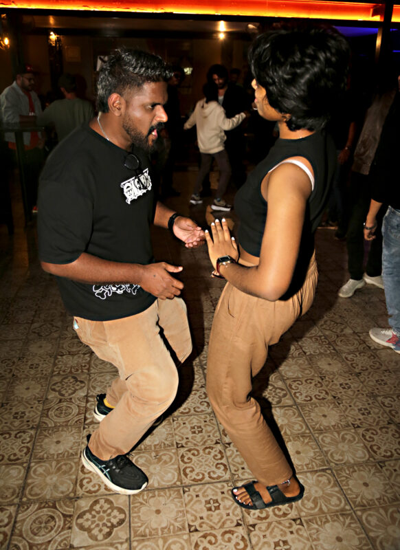 In-house photographer R. Rajgopal capturing the night's moments