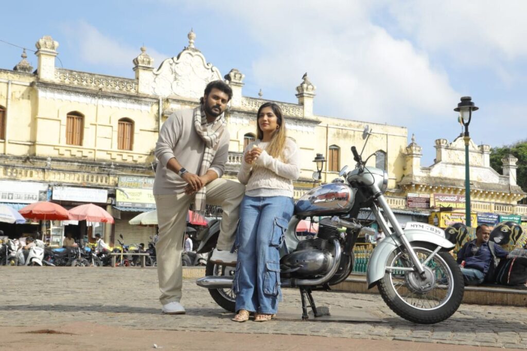 Kounteya Movie Manoranjan Villain Role Marks Actor's First Negative Character Priyanka Thimmesh as ACP in police uniform for Kounteya