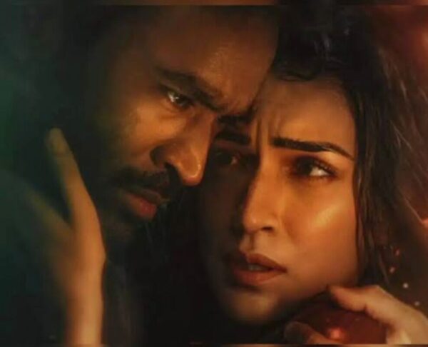 Box office collection infographic for Tere Ishq Mein crossing ₹100 crore