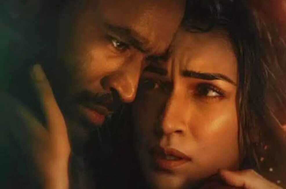 Box office collection infographic for Tere Ishq Mein crossing ₹100 crore