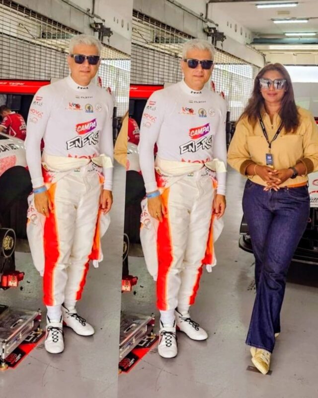 Ajith Kumar Simple Lifestyle: Star Chooses Humility Over Fame, Stands in Temple Queue Ajith Kumar traveling alone at Dubai International Airport