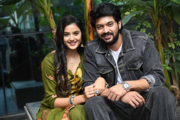 Jail Lalitha Press Meet Gallery: Exclusive Highlights from the Serial Launch Event Star Suvarna branding visible at the Jail Lalitha press conference