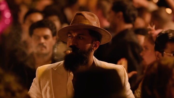 Yash Toxic Ramayana Movie Hype: Rocking Star Owns Ravana Role as Fan Excitement Soars Side-by-side visuals of Yash in KGF and a Ravana-inspired graphic