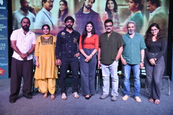 Teertharoopa Tandeyavarige New Year Release: A Heartfelt Family Drama Arrives on January 1 Director Ramennahalli Jagannatha with the film's cast