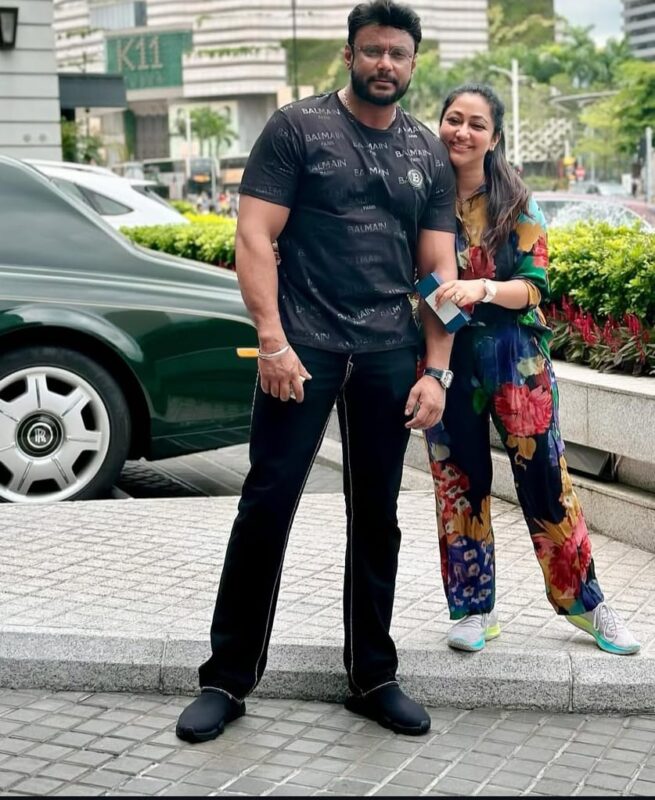 Darshan Wife Vijayalakshmi Jail Allegations Response: "Fake, Baseless, Malicious" Vijayalakshmi's Instagram post screenshot denying jail allegations