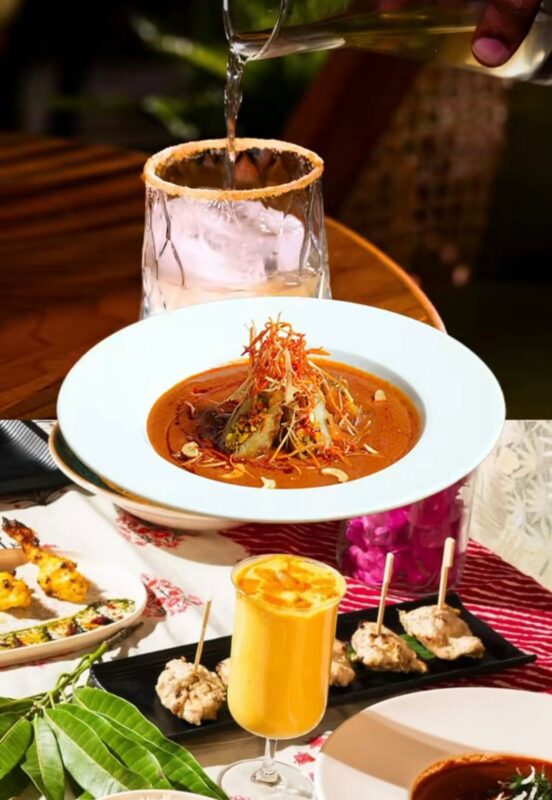 Elegant and warm interior ambiance of Ishaara Restaurant