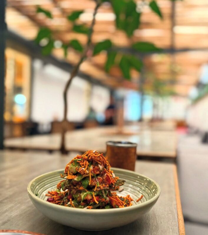 Go Native: A Celebration of Indian Flavours Warm and earthy interior ambiance of a Go Native Restaurant branch.