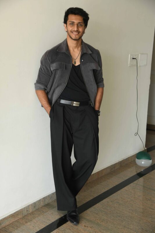 The grand, epic-scale set design from the pan-India film Vrusshabha.