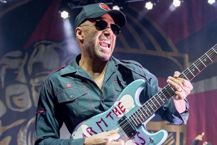 Crowd reaction at the moment Hanumankind made his surprise appearance with Tom Morello.