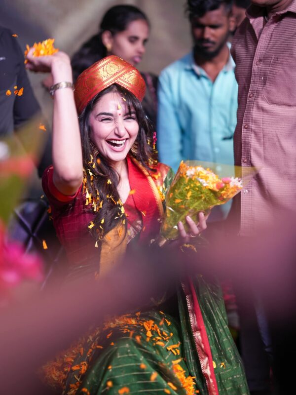 Ragini Dwivedi with Sudeep, whom she credits for her rise in Sandalwood.