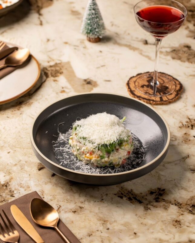 Signature cocktail presentation at Cavore Pub, highlighting its mixology.