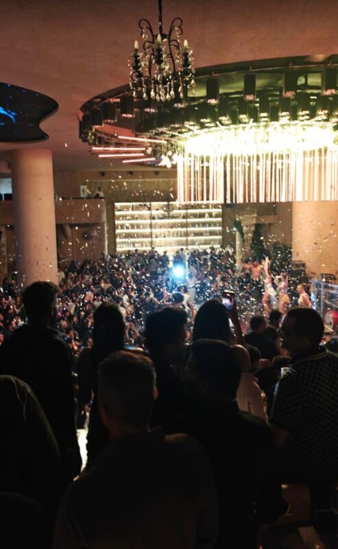 Stylish interior and bar area of Cavore Pub, a key Bengaluru nightlife spot.