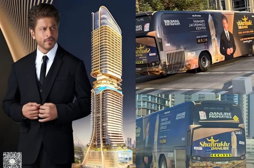 SRK Effect Redefines Dubai Realty: Shah Rukh Khan–Branded Tower Sells Out, Nets ₹5,000 Crore in a Day Architectural rendering of the luxury SRK Tower Dubai real estate project.