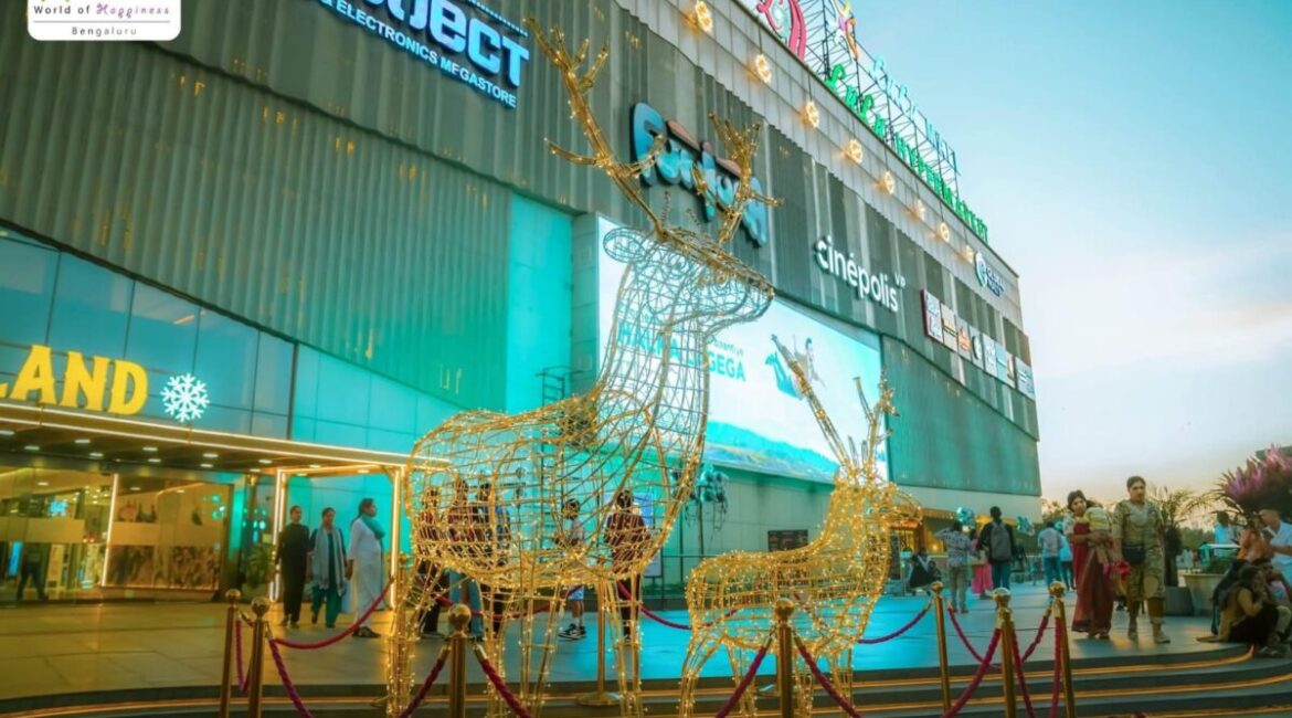 Exterior of Lulu Mall, Rajajinagar, the new main venue for BIFFes 2026.