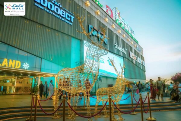 Exterior of Lulu Mall, Rajajinagar, the new main venue for BIFFes 2026.