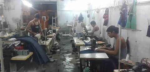 Architectural layout or map of the proposed Ballari Jeans Park industrial zone.