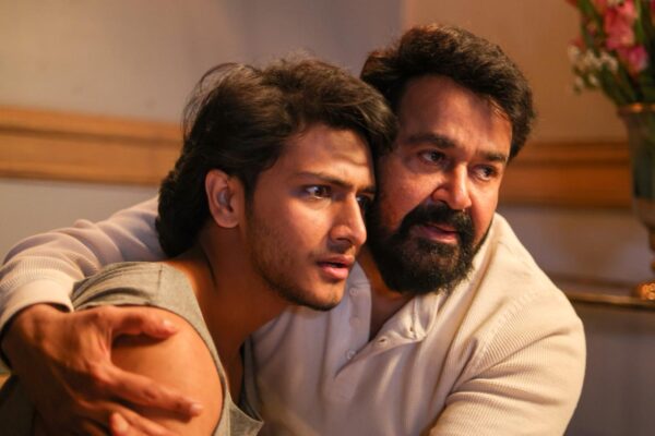 Samarjit Lankesh Shines Alongside Mohanlal in ‘Vrushabha’ Samarjit Lankesh in a dramatic close-up from Vrushabha.