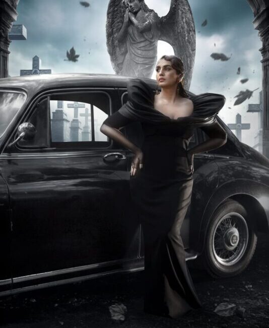 Huma Qureshi as Elizabeth in her Toxic movie first look.