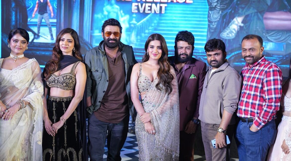 Prabhas Raja Saab Pre-Release Event Sets Stage for Sankranti Spectacle Producer T.G. Vishwa Prasad speaking about the film's global vision at the pre-release event.