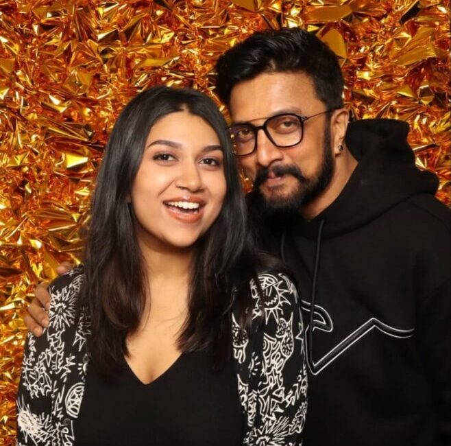 Sanvi Sudeep's viral Instagram selfie with her powerful caption against trolls.