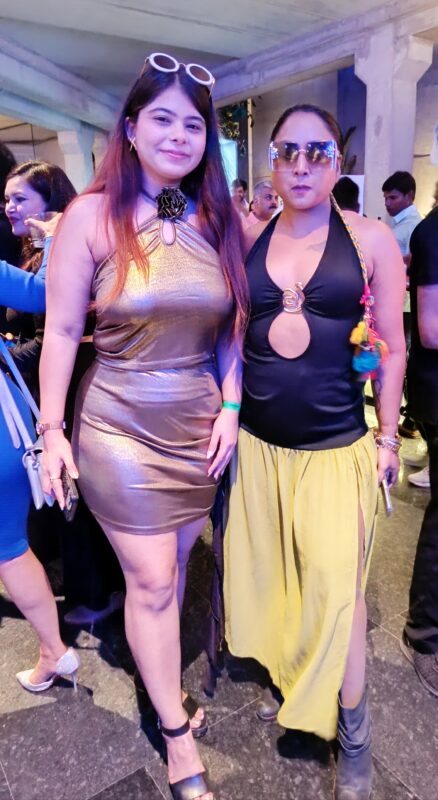 A barista serving coffee made with Chikmagalur Arabica beans at the venue.