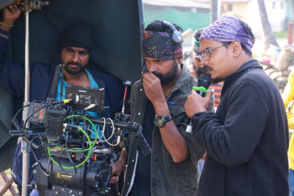 Raj B Shetty Rakkasapuradhol Teaser Reveals Police Role & Release Date Raj B Shetty in a tense scene confronting his inner demon.