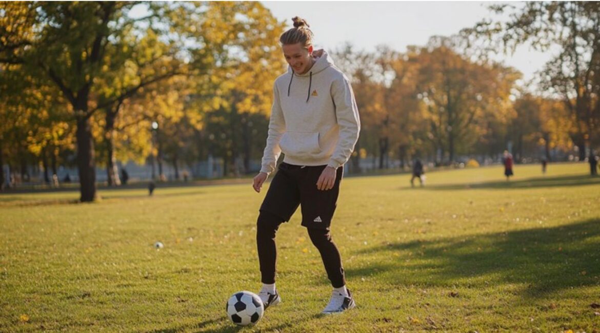 Understanding the Rise in Weekend Sport Injuries A group of friends stretching together before a weekend badminton game.