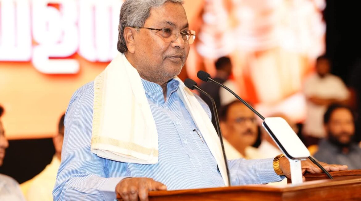 Siddaramaiah Nati Koli Sambar Feast Celebration Honors His Record Tenure Party workers cooking large pots of traditional nati koli sambar at the feast event.