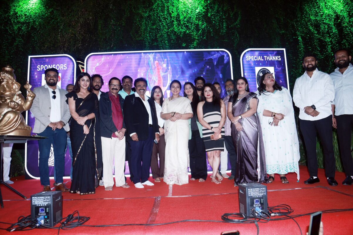 Trophy of the Maharani Cricket League unveiled by prominent personalities from Sandalwood