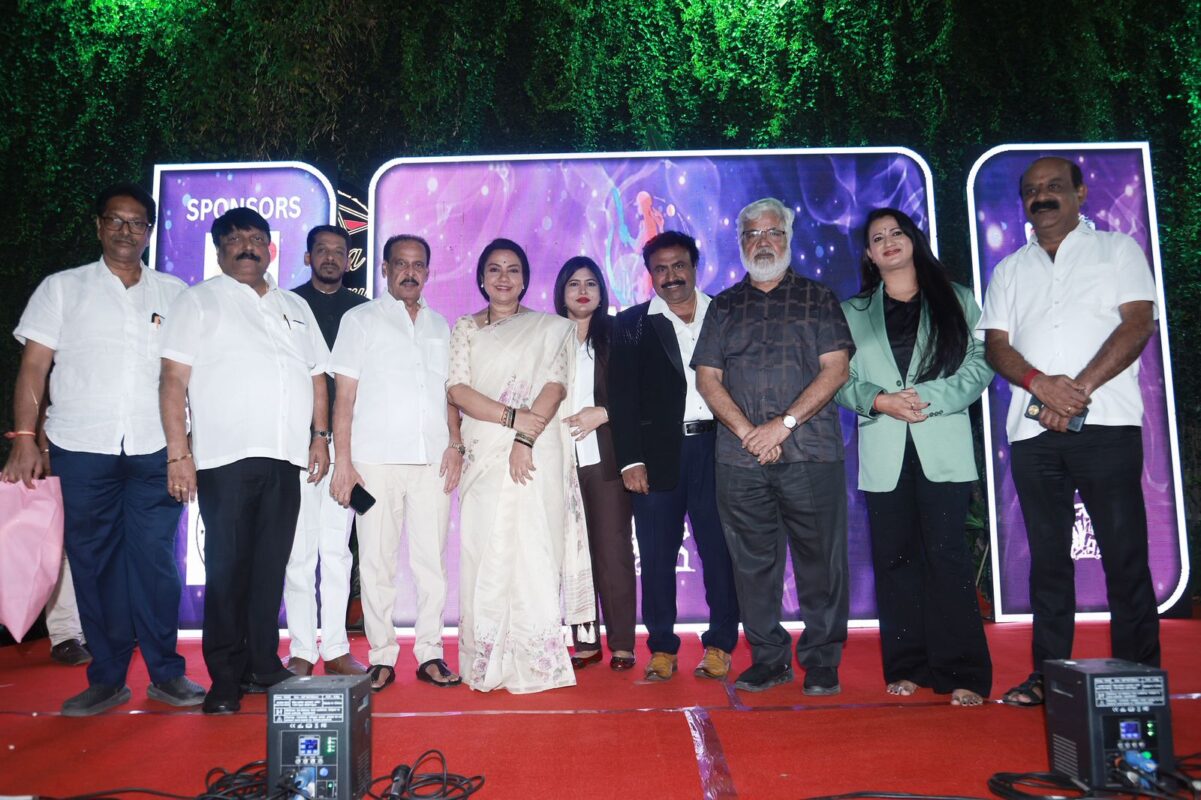 Trophy of the Maharani Cricket League unveiled by prominent personalities from Sandalwood