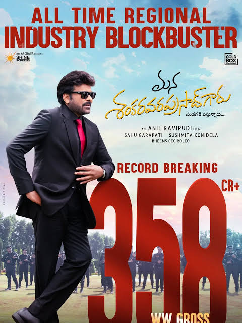 Blockbuster Run Continues: ‘Mana ShankaraVaraPrasad Garu’ Nears ₹300 Crore Worldwide