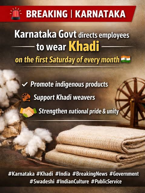 Khadi Rule for Government Staff Sparks Support and Supply Concerns