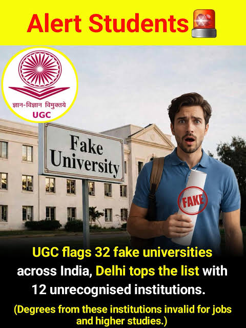 UGC Flags Fake Universities in Karnataka, Warns Students Against Invalid Degrees