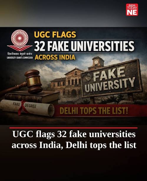 UGC Flags Fake Universities in Karnataka, Warns Students Against Invalid Degrees