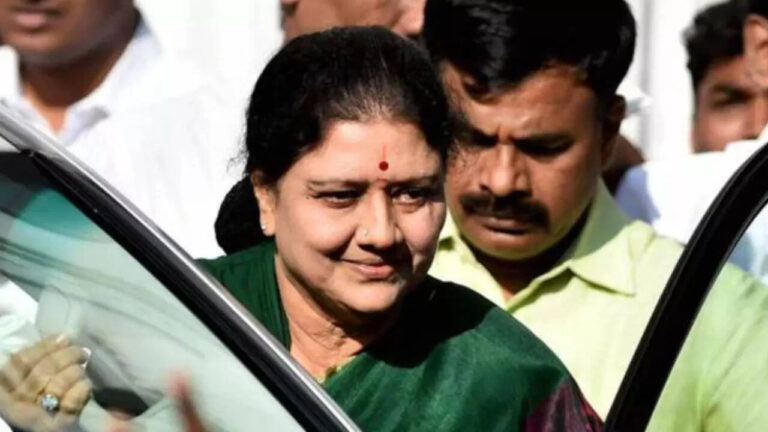 Sasikala Floats New Party Ahead of Tamil Nadu Polls, Signals Political Comeback